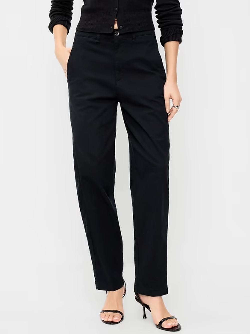 Old Navy High Rise OG Chinos - Black